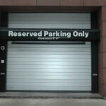 Secure parking security door